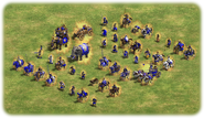 A group of many hero units
