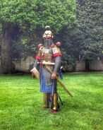 Modern recreation of a Sassanid Asvaran
