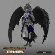 Concept art of the Tengu