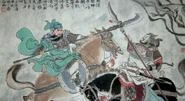 Guandao.jpg (97 KB) A painting of a mounted soldier using a guandao, similar to the Chinese Lancer