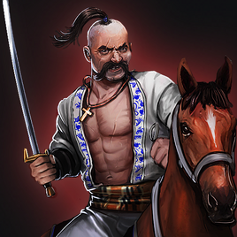 Guardian cossack portrait