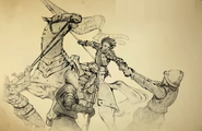 Joan of Arc captured by Burgundians
