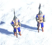 In-game Halberdier and Corrupted Watchman