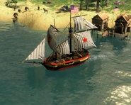In-game Sloop