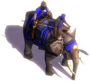 An in game Honored/Exalted Mahout Lancer