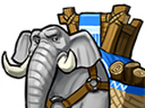 Wood Gathering Elephants of the Empire