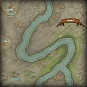 Nubia - World Map