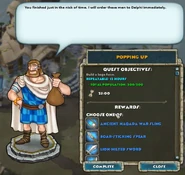 Completed Quest Dialog