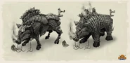 Concept art for the Wickerboar