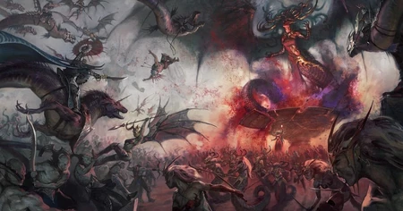 Escenario de Broken Realms Morathi en el Ritual de Hagg Nar