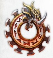 Emblema Logia Greyfyrds Matadores Ígneos Fyreslayers Sigmaroteca