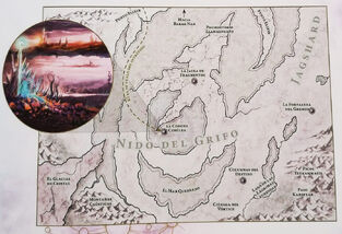 Nido del grifo mapa