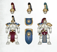 Heráldica de los Knights Excelsior