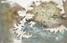 Tierras Ghurianas imagen del mapa