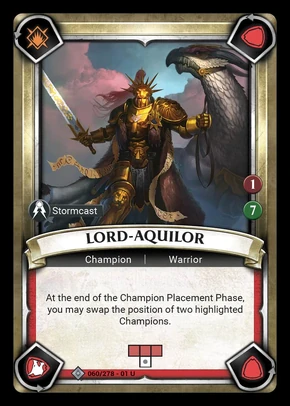 1679) LORD-AQUILOR STORMCAST Eternals Age of Sigmar Warhammer EUR 21