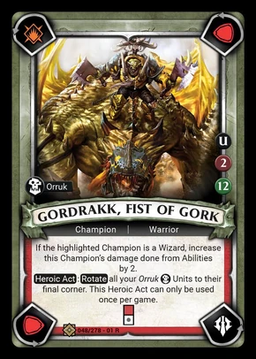 Gordrakk Le Poing De Gork – Figurine Games Workshop – Warhammer Age Of Sigmar – Neuf
