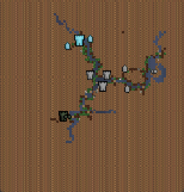 Garrison Supply caverns map
