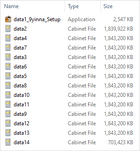 Installation files
