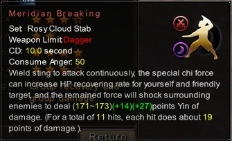 (Rosy Cloud Stab) Meridian Breaking (Description)