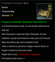 Foreign Treasure Map