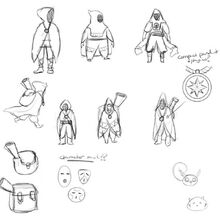 Character Design Sketches