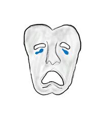 Sad mask