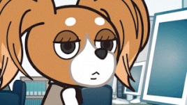 Receptionist charactergif