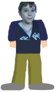 Jake Randolf front from SAYHIAGKVIDEOS's AGK Series, AGK is Drowned by a Trailer to be a Character Change, Now has a Trailer Sprites