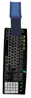 Leopold Slikk Sprite Arm Holding Power KeyboardHD