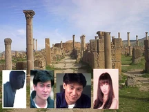 Leopold, Andy Lau, Jacky, and Priscilla in Algeria in Brian Chiem's AGK series