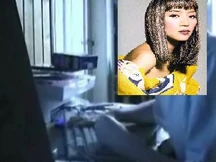 Leopold is pretending like Anita Mui.