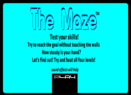 scary maze game at school