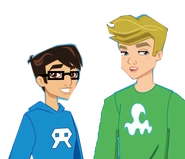 Dylan(Left) and Max(Right) Kirrin