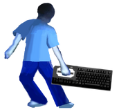 Leopold back with keyboard.png (223 KB) SyafiqIqbalAgito90's Leopold Sprite (back with Kylo Ren style)
