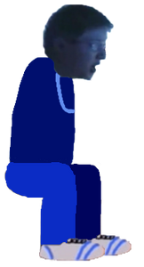 Leopold Slikk Sprite NoArmHDOtherClothes SittingOnChair