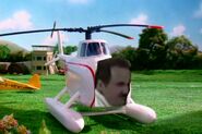 Harold slikk the helicopter