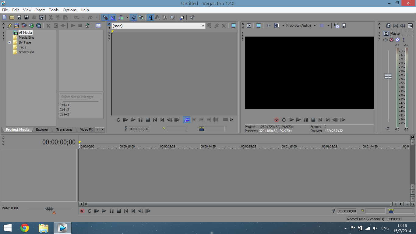 sony vegas 14 move images