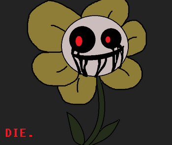 Flowey exe by xxmelodycreepy1000xx-da2drhf