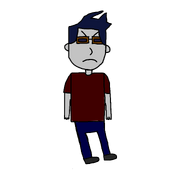 Xposur (Newer Sprite, Sitting, Angry)