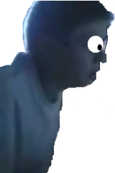 leopold with cartoon eyes