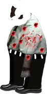 Hermann Slikk Bloody (When he got shot by the helicopters.)