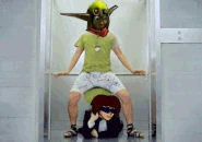 Captain PS and Jak doing Gangnam Style