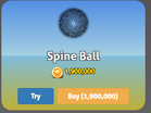 Spine ball