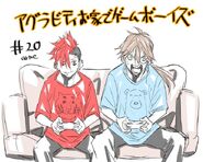 Chapter 20 Twitter Art, by Nakamura Atsushi, from his twitter.