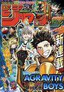 Weekly Shōnen Jump #2 Cover debuting Agravity Boys