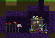 Wyrm in alchemist cave