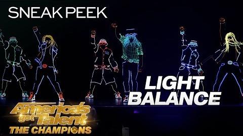 LEAK Light Balance Makes EPIC Return With LIT Dance - America’s Got Talent The Champions