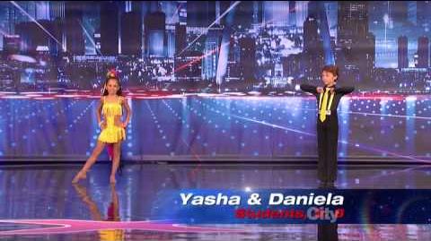 Yasha and Daniela - America's Got Talent 2013 Season 8 Week 6 Auditions