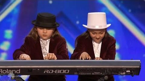 Americas Got Talent 2016 Elias & Zion Phoenix Twin Keyboardists Full Audition Clip TonyPatrony