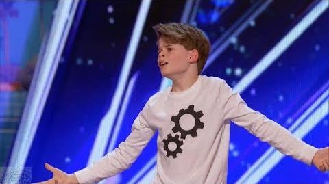 America's Got Talent 2017 Merrick Hanna 12 Year Old's Captivating Dance Performance Full Audition S